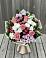 Букет цветов из: Альстромерии, Гвоздики, Розы и Хризантемы в Фенино