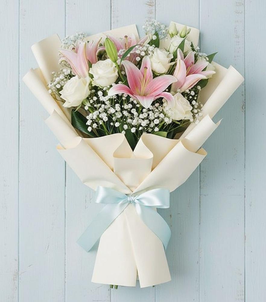 Букет цветов из: Лилии в Фенино