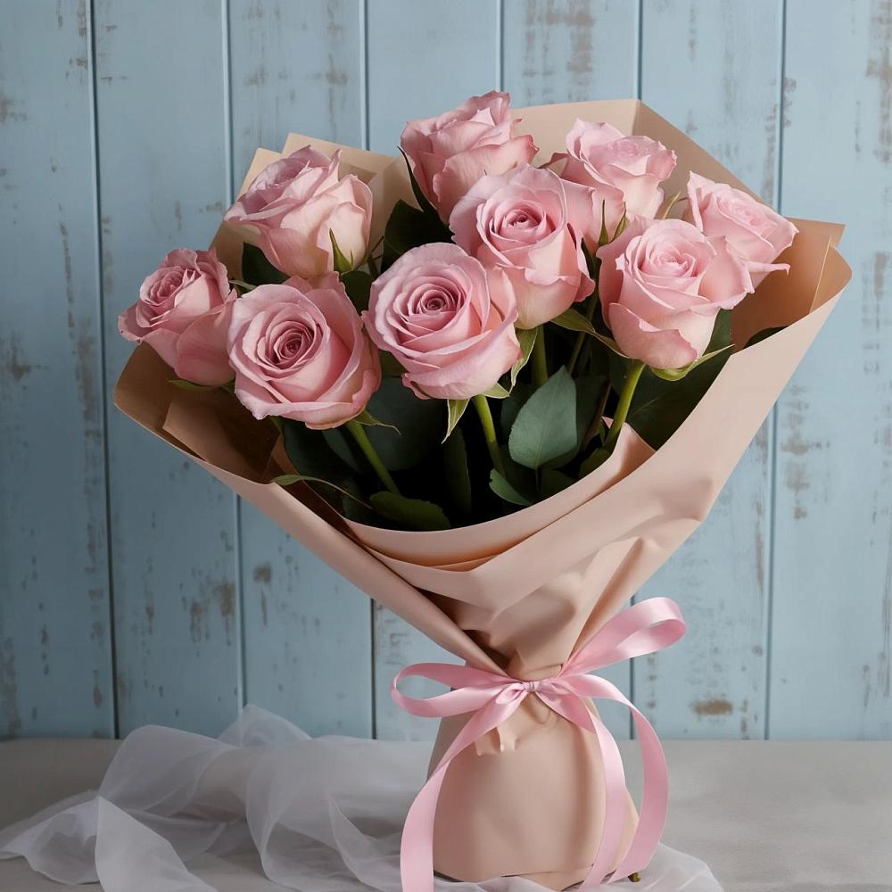 Букет цветов из: Розы в Фенино