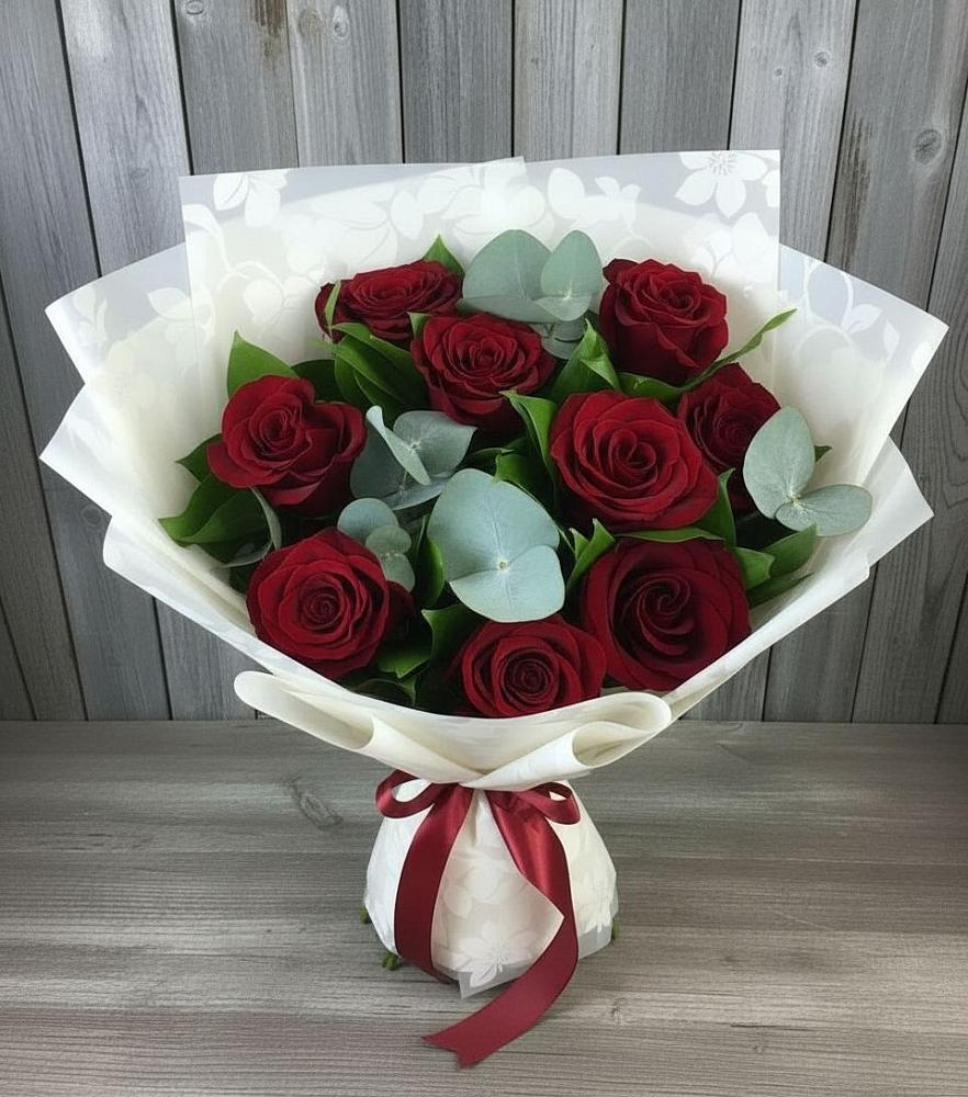 Букет цветов из: Розы в Фенино