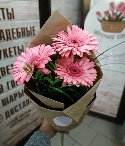 Букет цветов из: Герберы в Фенино