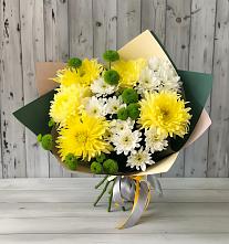 Букет цветов из:  Хризантемы #REPLACE_PRED# Фенино