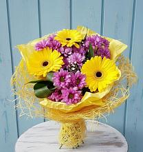 Букет цветов из:  Хризантемы и Герберы в Фенино