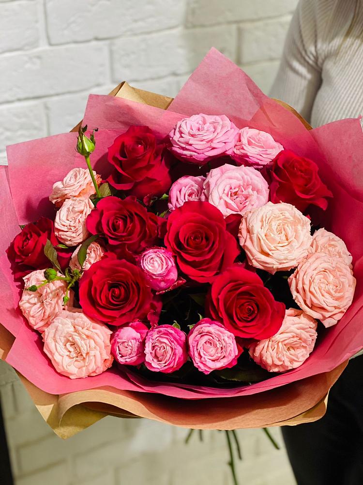 Букет цветов из: Розы в Фенино