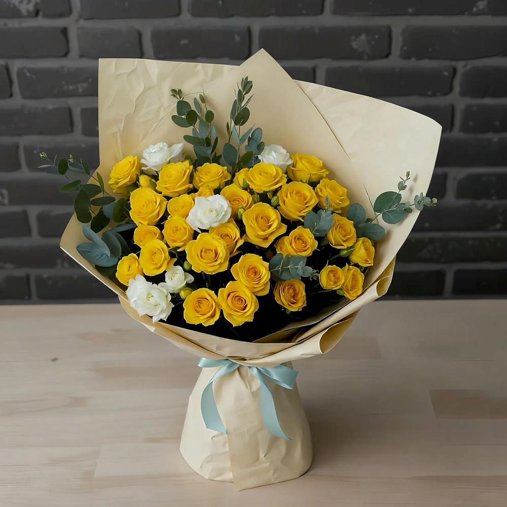 Букет цветов из: Розы в Фенино