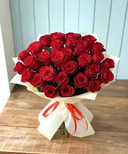 Букет 29 Красных роз в Фенино