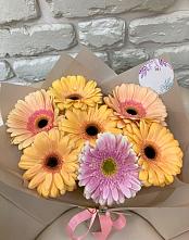 Букет цветов из:  Герберы #REPLACE_PRED# Фенино