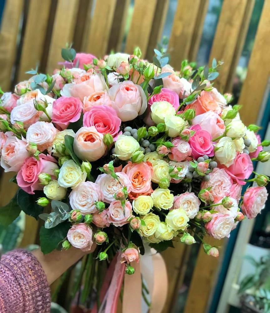 Букет цветов из: Розы в Фенино