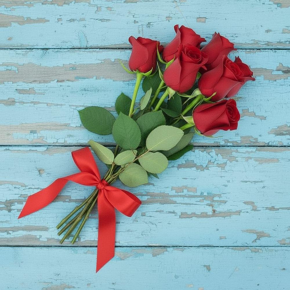 Букет Красные розы в Фенино