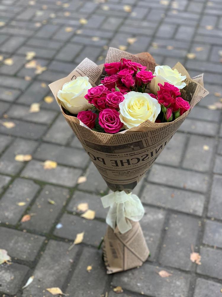 Букет цветов из: Розы в Фенино