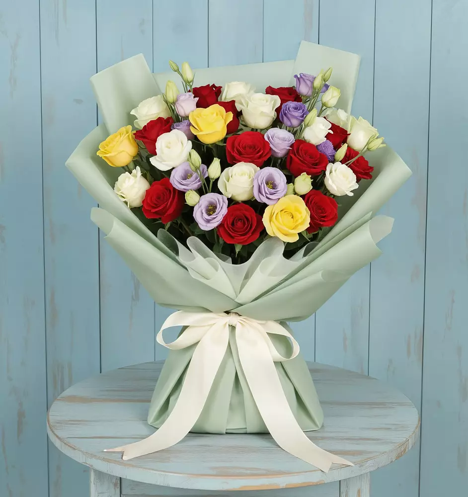 Букет цветов из: Розы в Фенино