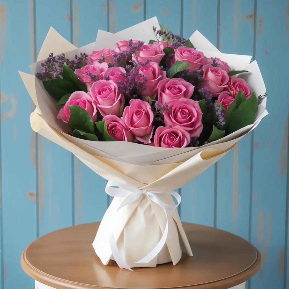 Букет цветов из: Розы в Фенино